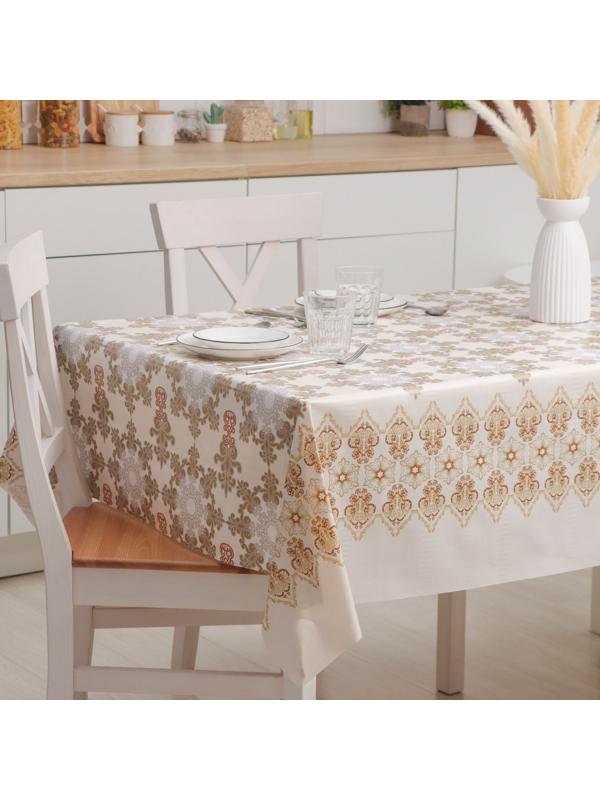 Клеёнка столовая на нетканой основе Доляна «Шарм», ширина 137 см, рулон 20 м