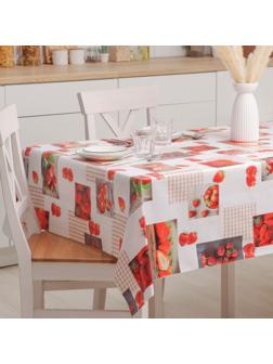 Клеёнка столовая на нетканой основе Доляна «Виктория», ширина 137 см, рулон 20 м