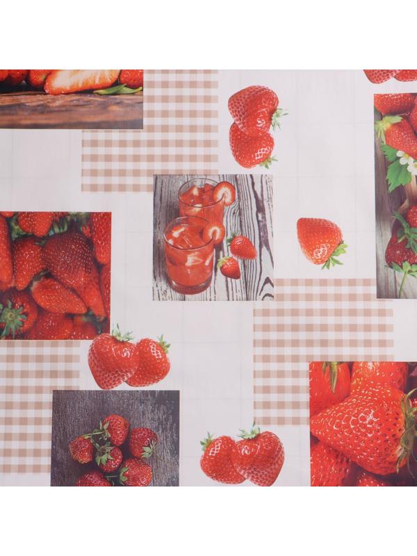 Клеёнка столовая на нетканой основе Доляна «Виктория», ширина 137 см, рулон 20 м