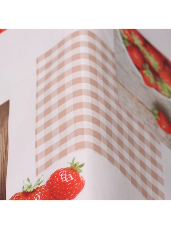 Клеёнка столовая на нетканой основе Доляна «Виктория», ширина 137 см, рулон 20 м