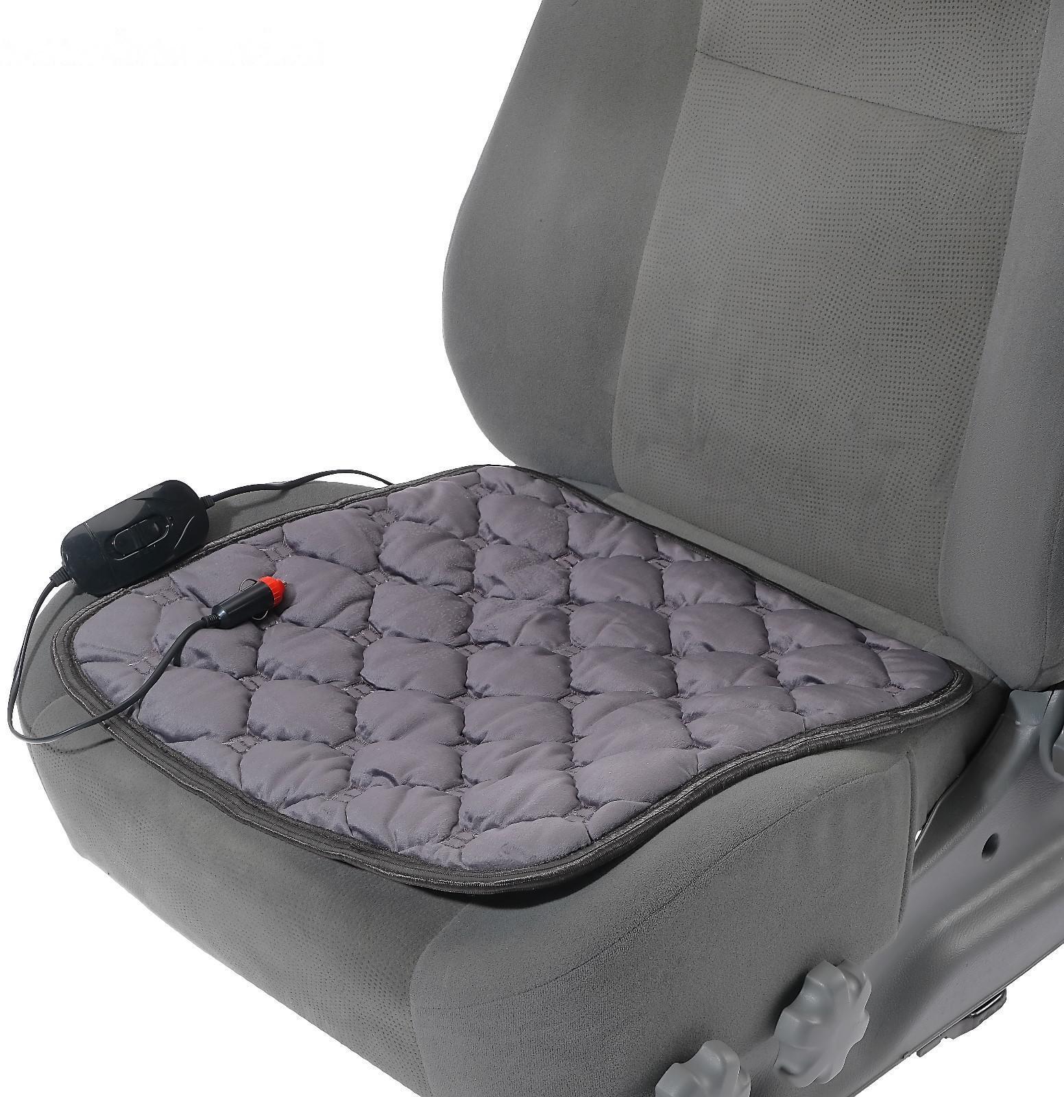 Накидка с подогревом TORSO, 12 В, регулятор, 42×42 см, провод 90 см, серый