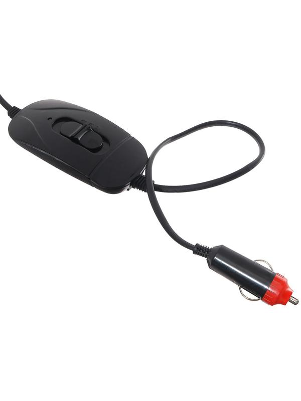 Накидка с подогревом TORSO, 12 В, регулятор, 42×42 см, провод 90 см, серый