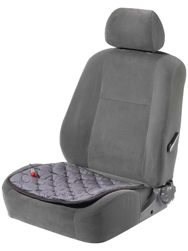 Накидка с подогревом TORSO, 12 В, регулятор, 42×42 см, провод 90 см, серый