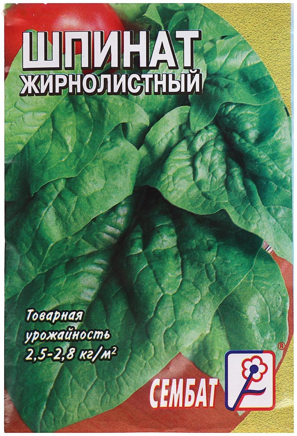 Семена шпинат 