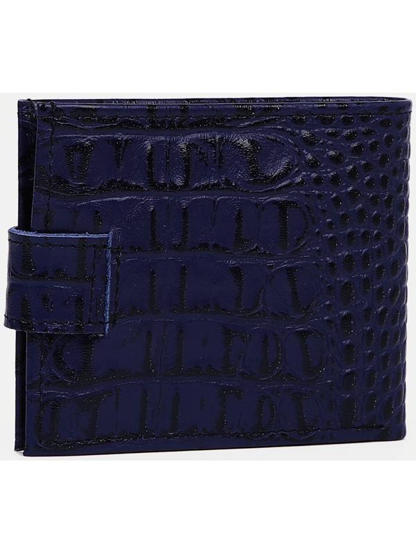 Кошелёк на кнопке, цвет фиолетовый