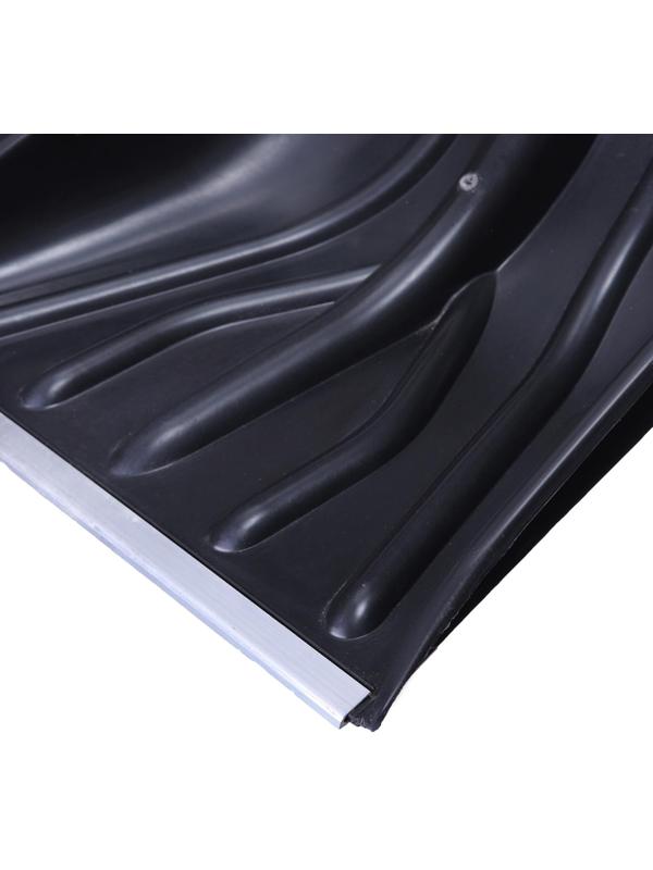 Ковш лопаты пластиковый, 410 × 460 мм, с алюминиевой планкой, тулейка 32 мм, «Купец»