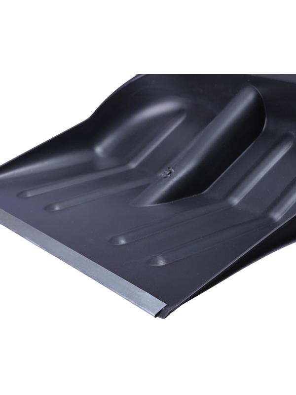 Ковш лопаты пластиковый, 360 × 410 мм, с оцинкованной планкой, тулейка 32 мм