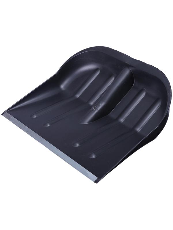 Ковш лопаты пластиковый, 360 × 410 мм, с оцинкованной планкой, тулейка 32 мм