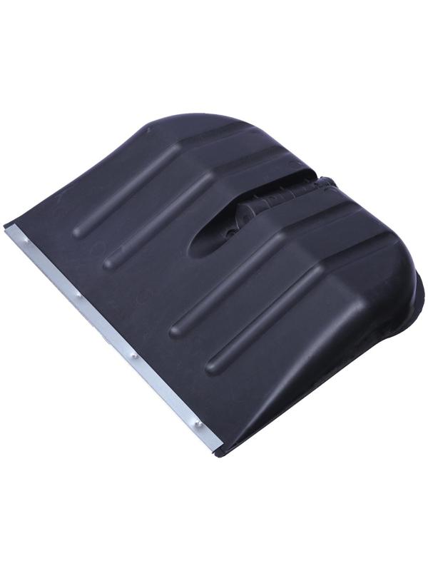 Ковш лопаты пластиковый, 360 × 410 мм, с оцинкованной планкой, тулейка 32 мм