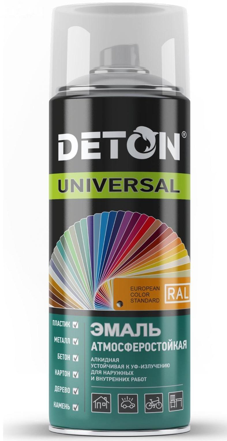 Эмаль алкидная DETON UNIVERSAL охра RAL 8023 аэрозоль 520мл
