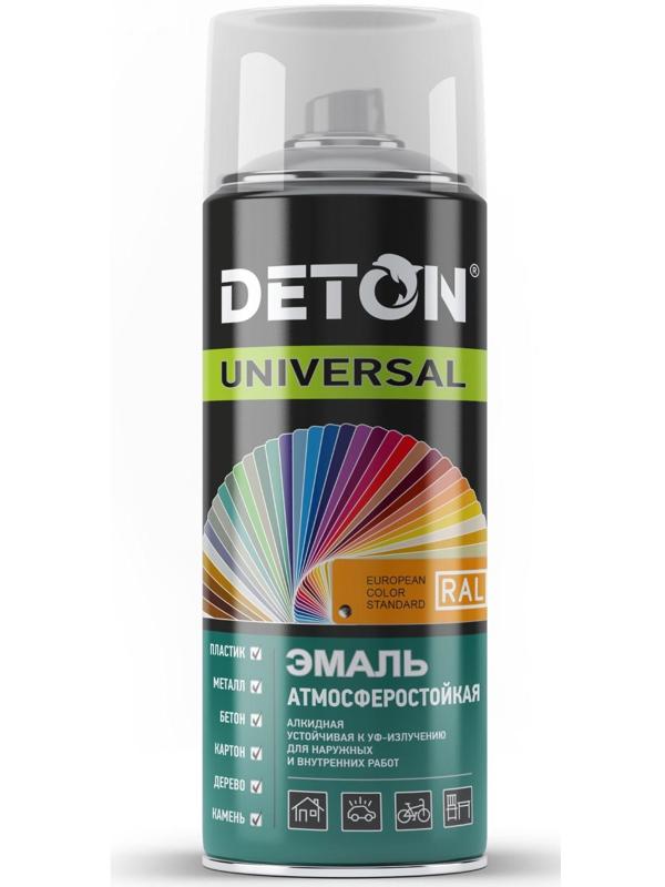 Эмаль алкидная DETON UNIVERSAL сиреневая RAL 4005 аэрозоль 520мл