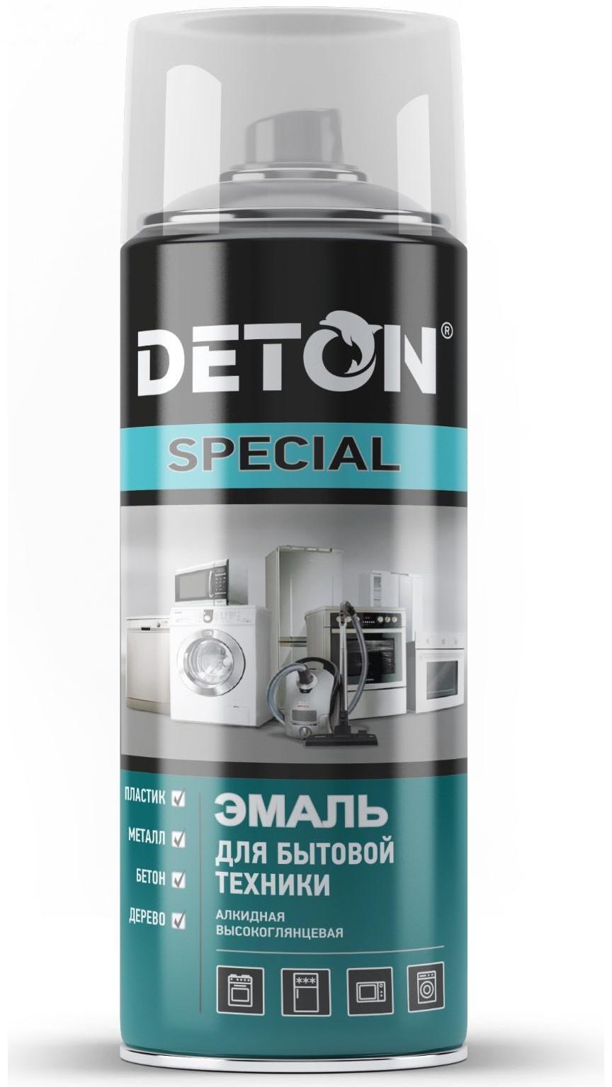 Эмаль DETON SPECIAL для бытовой техники белый аэрозоль 520мл