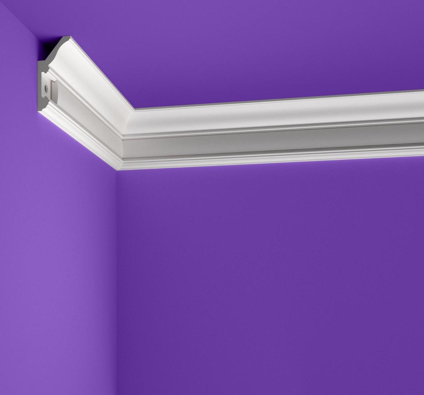 Карниз белый 65х31х2000мм