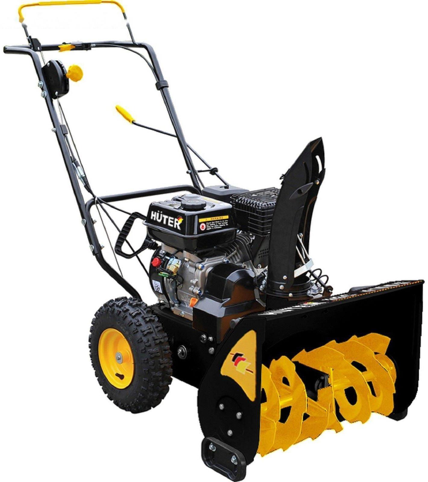 Снегоуборщик Huter SGC 4000E, 4Т, 4000 Вт, 6.5 л.с., самоходный, электростарт, ск. 4/2