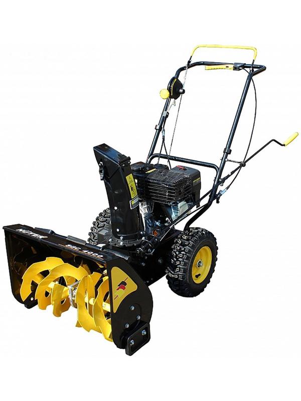 Снегоуборщик Huter SGC 4000E, 4Т, 4000 Вт, 6.5 л.с., самоходный, электростарт, ск. 4/2