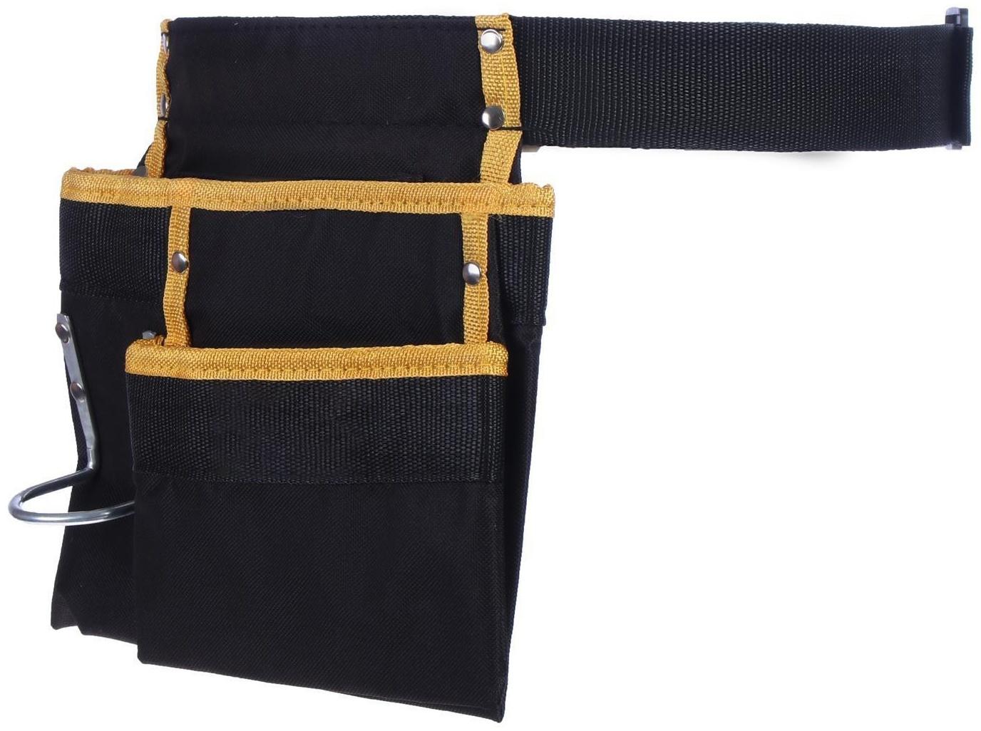 Поясная сумка для садового инструмента, на ремне, 3 кармана