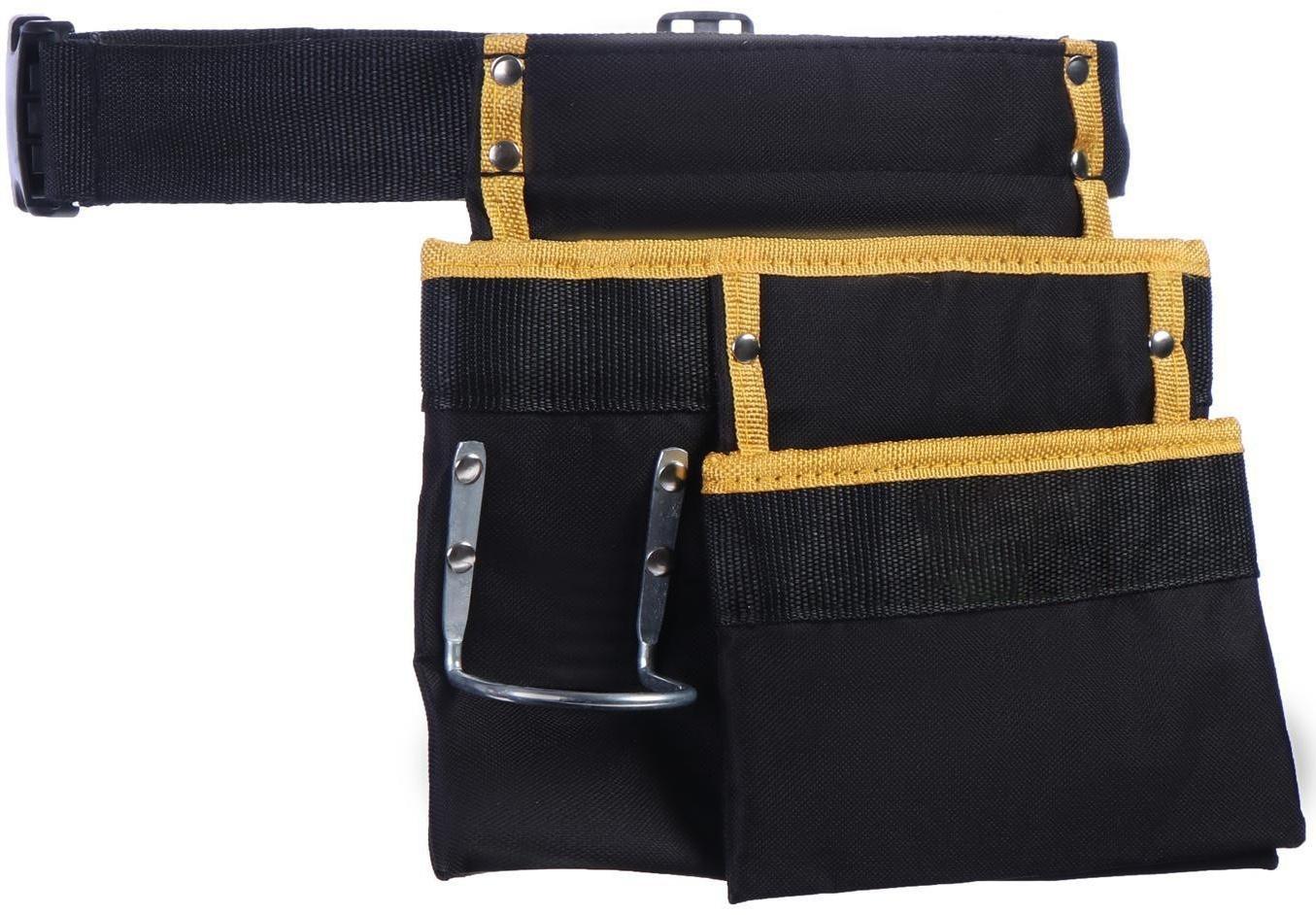 Поясная сумка для садового инструмента, на ремне, 3 кармана