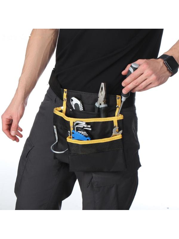 Поясная сумка для садового инструмента, на ремне, 3 кармана
