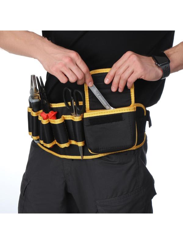 Поясная сумка для садового инструмента, на ремне, 10 карманов