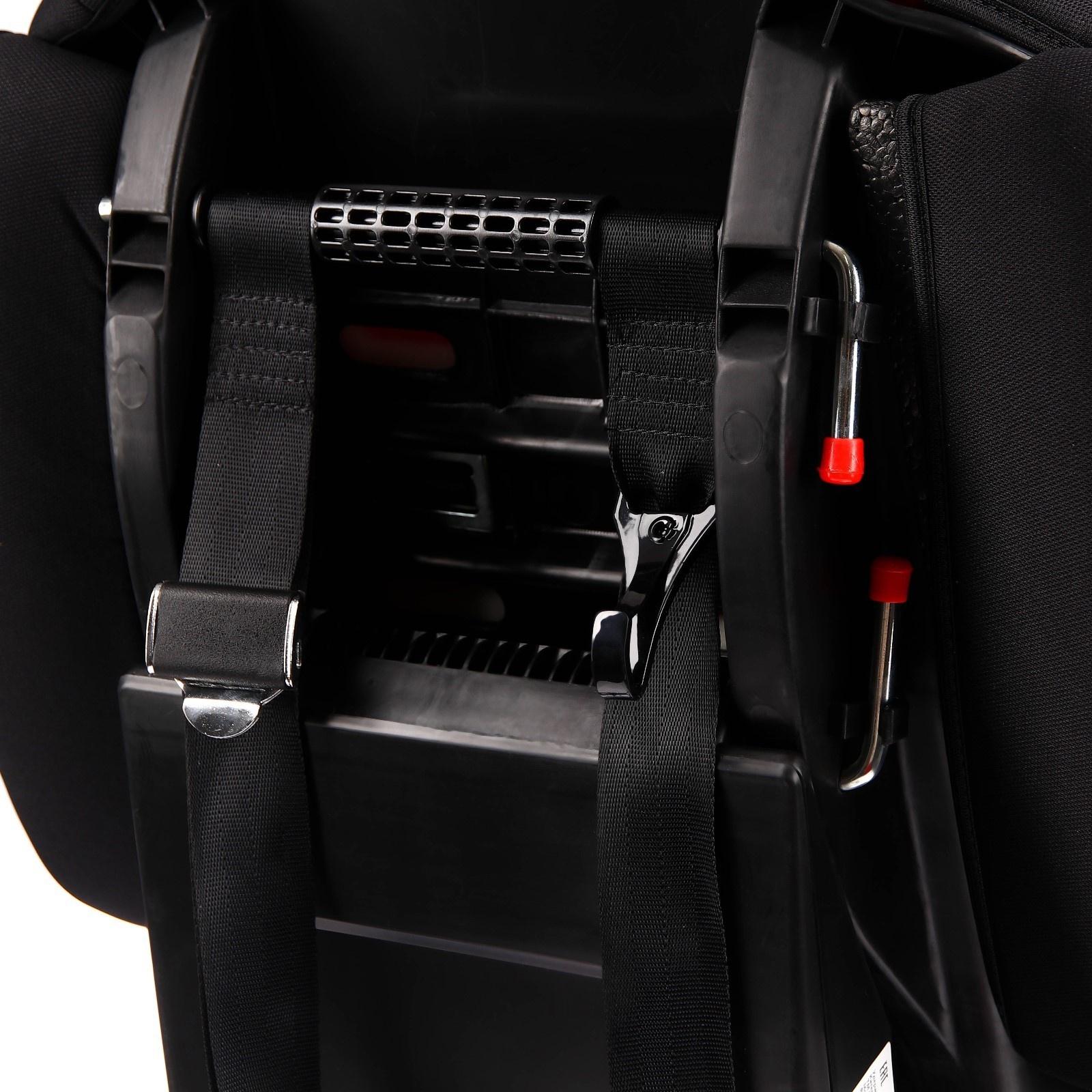 Автокресло Крошка Я Round Isofix гр. I/II, Orange Black