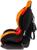 Автокресло Крошка Я Round Isofix гр. I/II, Orange Black