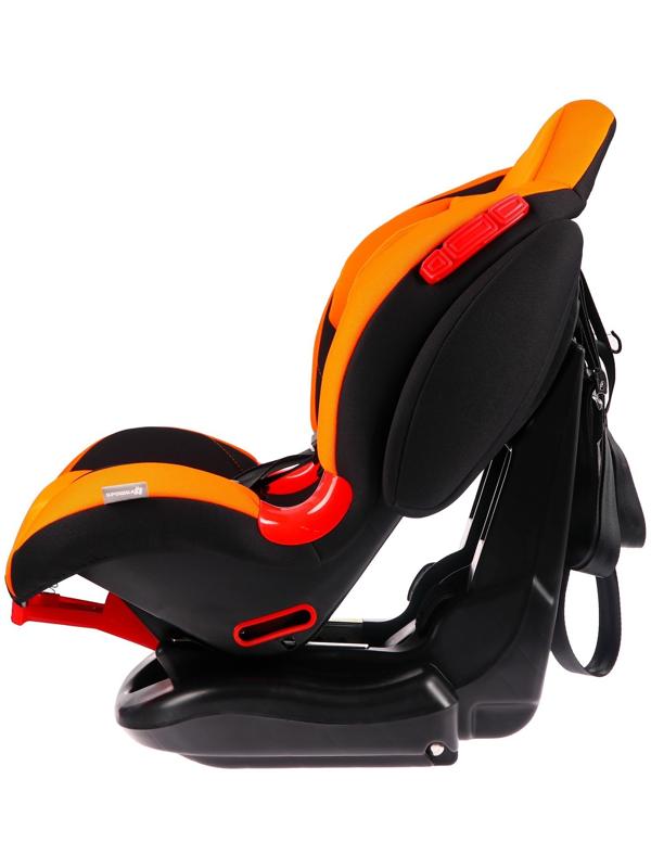 Автокресло Крошка Я Round Isofix гр. I/II, Orange Black