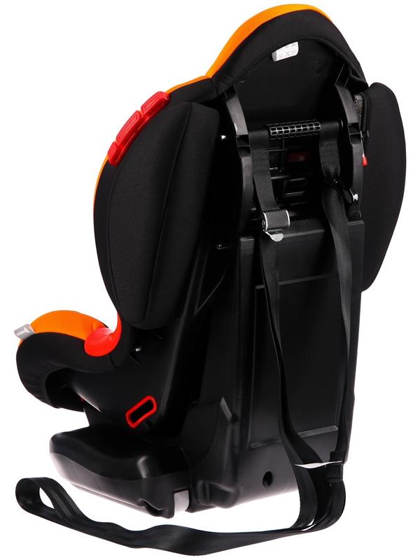 Автокресло Крошка Я Round Isofix гр. I/II, Orange Black