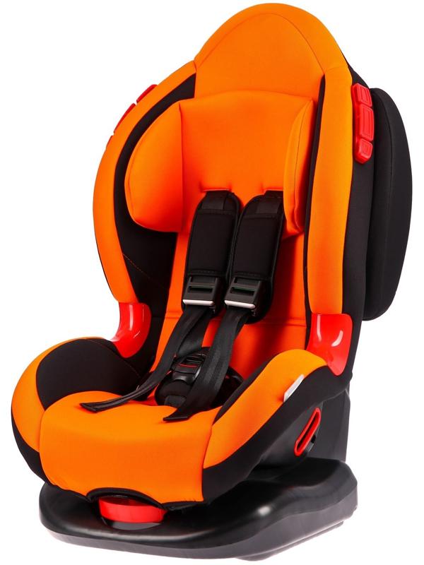 Автокресло Крошка Я Round Isofix гр. I/II, Orange Black