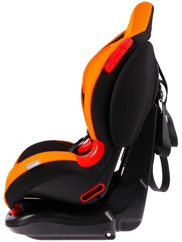 Автокресло Крошка Я Round Isofix гр. I/II, Orange Black