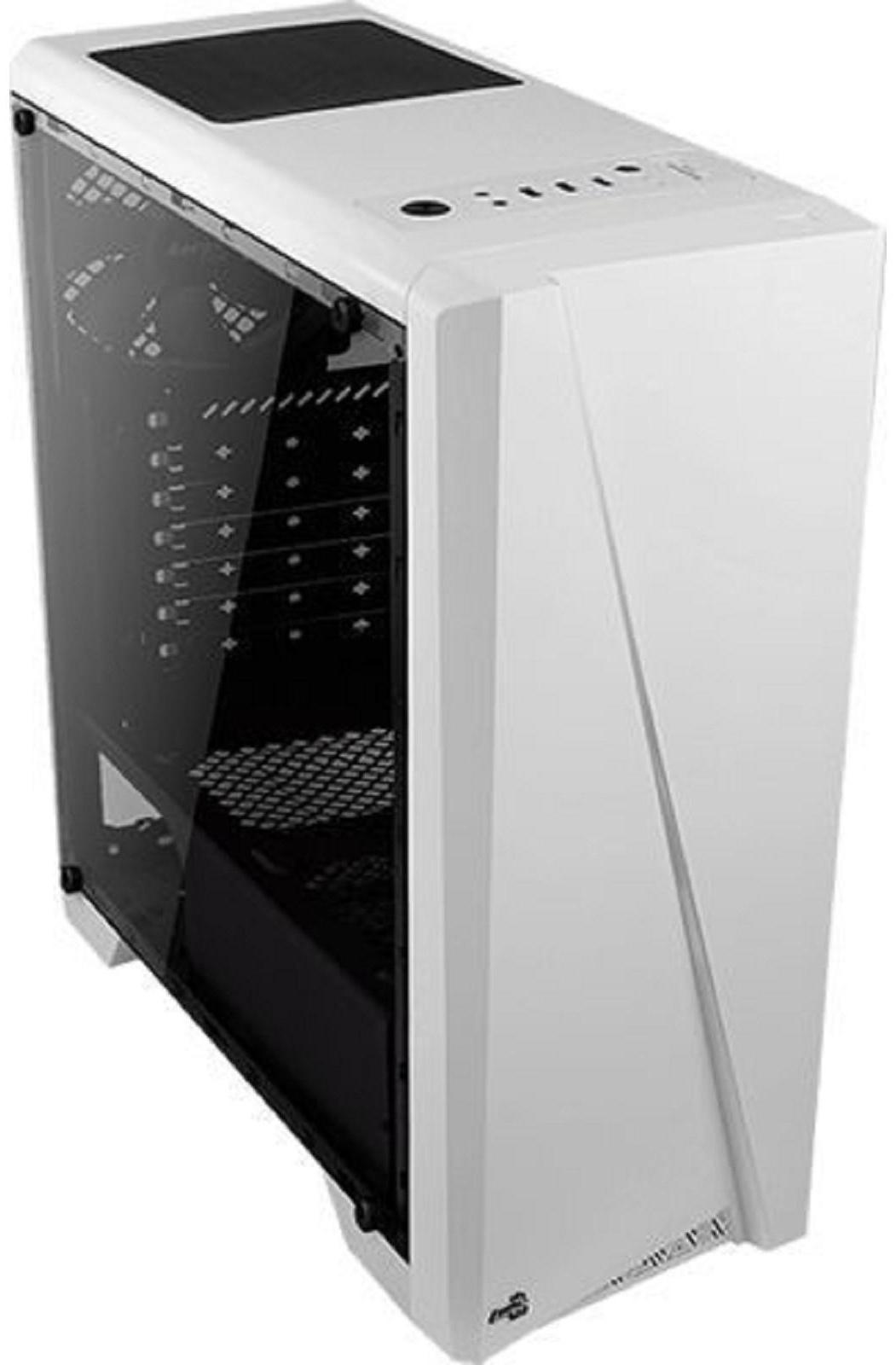 Корпус Aerocool Cylon, без БП, ATX, Midi-Tower, белый