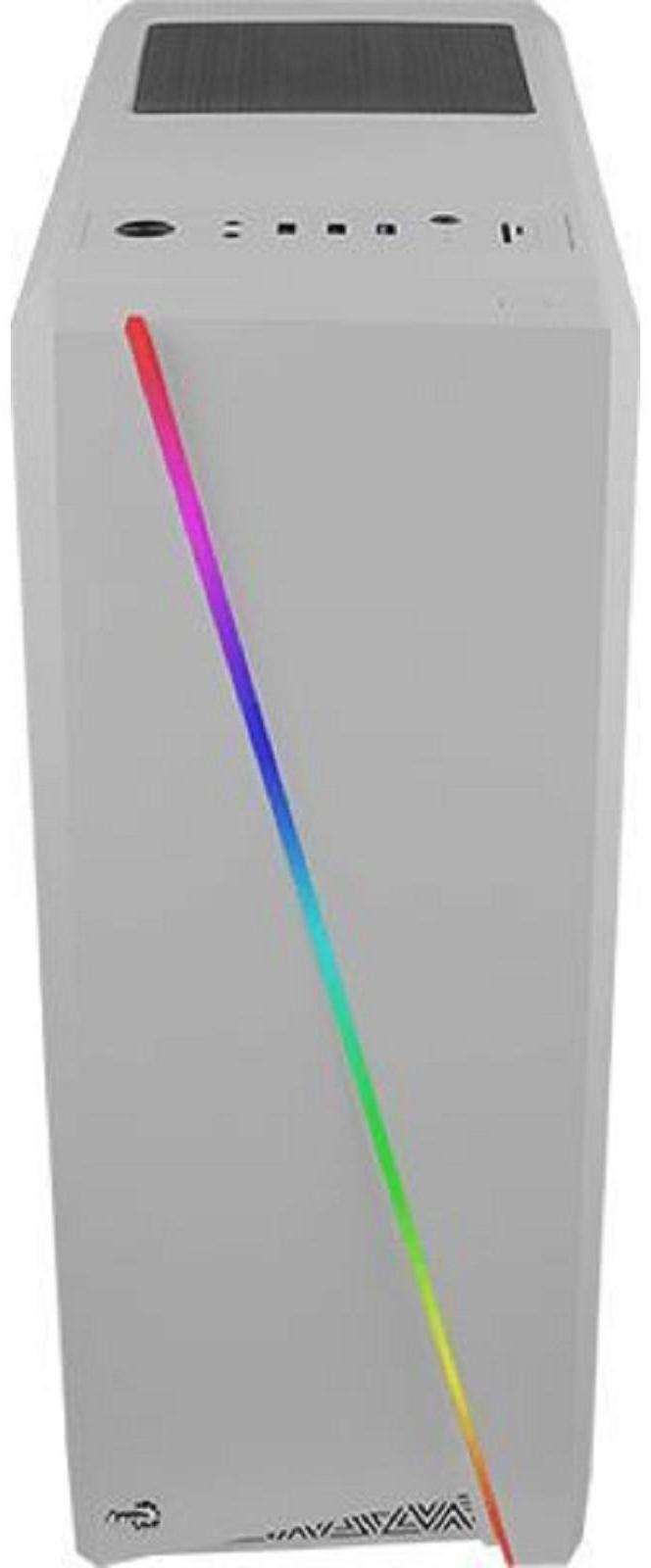 Корпус Aerocool Cylon, без БП, ATX, Midi-Tower, белый