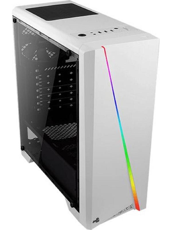 Корпус Aerocool Cylon, без БП, ATX, Midi-Tower, белый