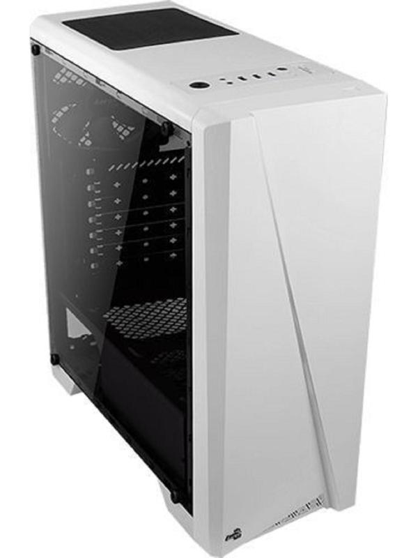 Корпус Aerocool Cylon, без БП, ATX, Midi-Tower, белый