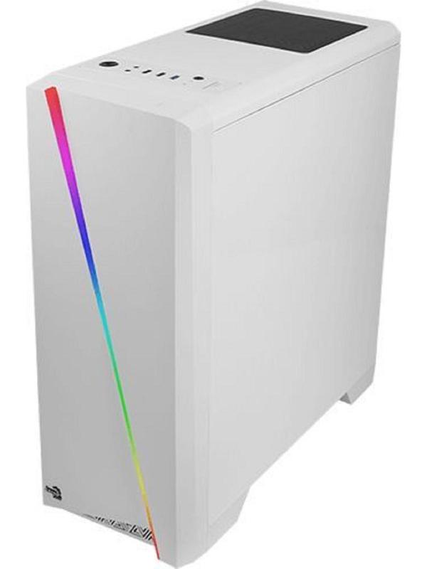 Корпус Aerocool Cylon, без БП, ATX, Midi-Tower, белый
