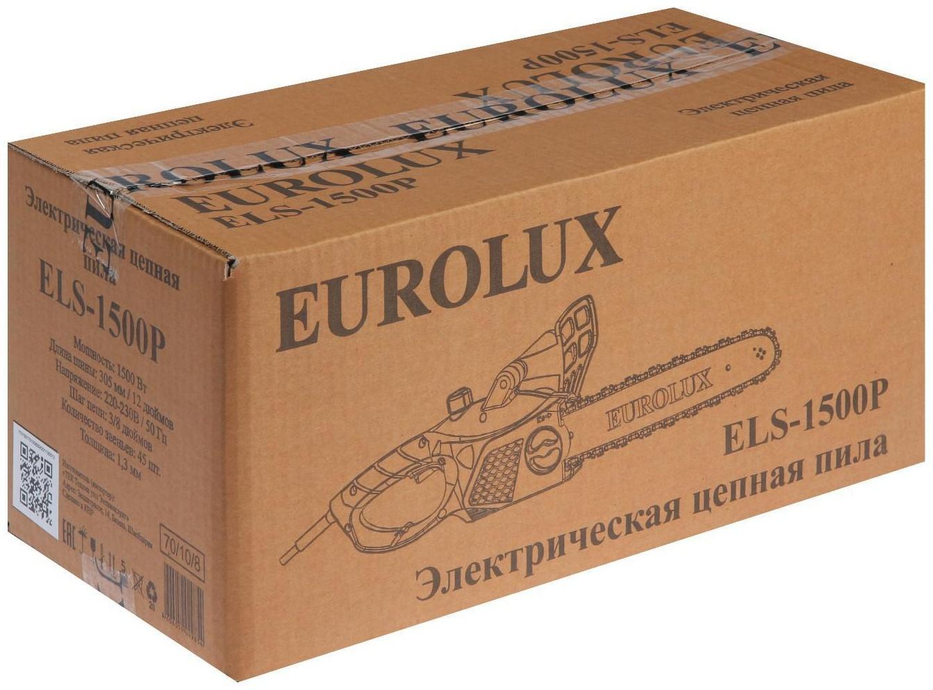 Электропила Eurolux ELS-1500P, 1500 Вт, 12