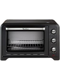 Мини-печь Moulinex OX464810, 1600 Вт, 33 л, 240°С, 6 программ, чёрная