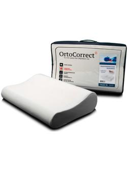 Ортопедическая подушка OrtoCorrect Classic XL Plus 58 х 38 см, валики 12/14