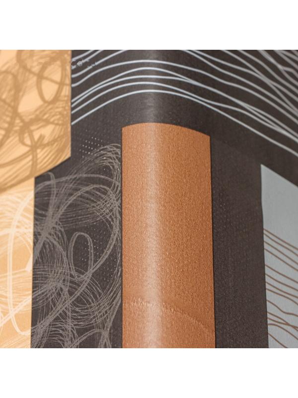 Клеёнка столовая на нетканой основе Доляна «Милт», ширина 140 см, рулон 20 м, цвет коричневый