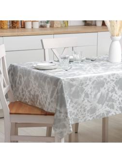 Клеёнка столовая на нетканой основе Доляна «Витая», ширина 137 см, рулон 20 м, цвет белый