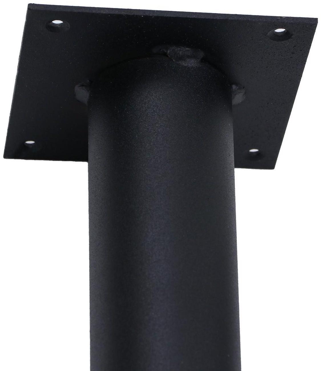 Опора регулируемая для стола, круглая D-50мм