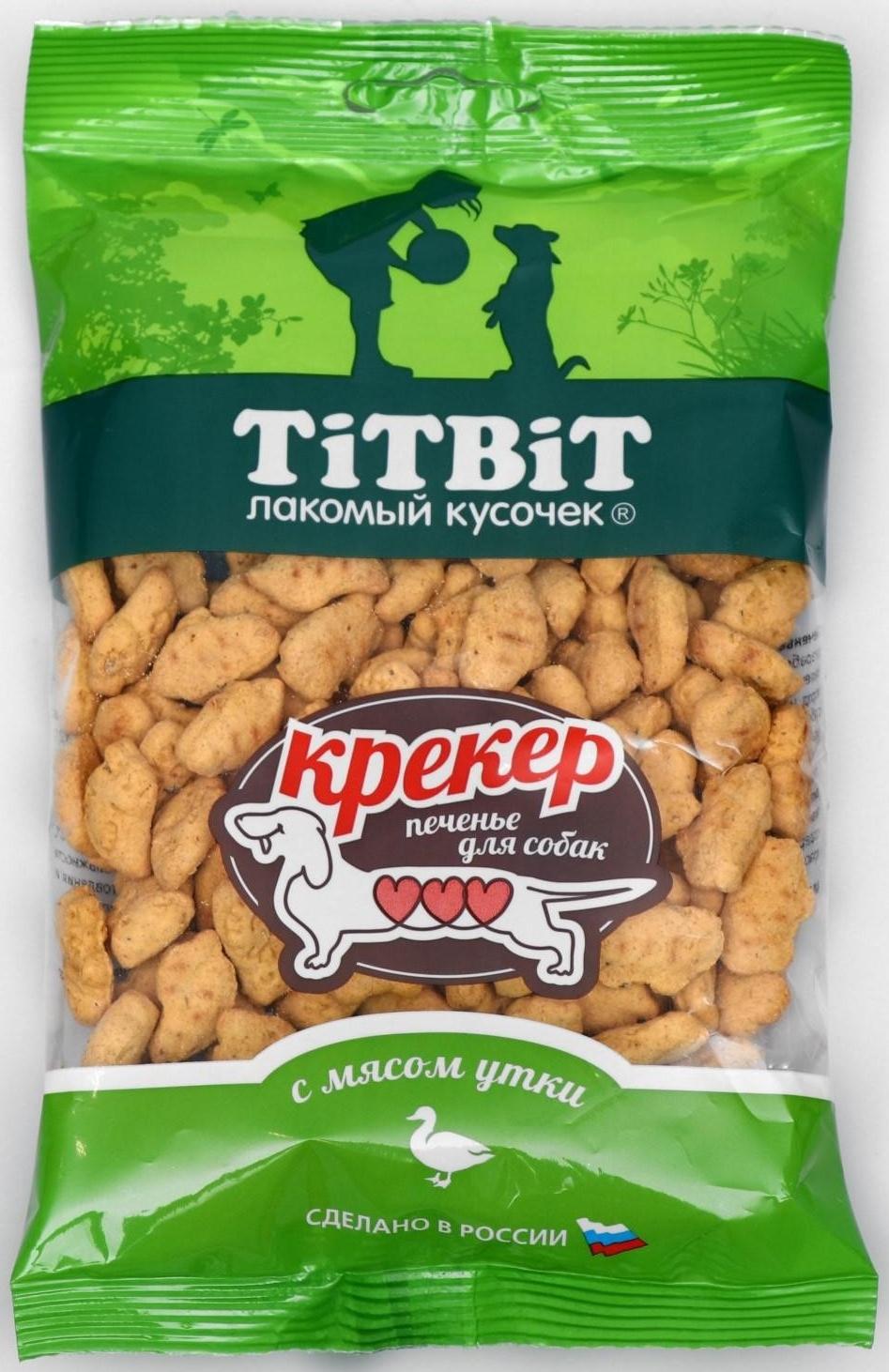Крекер TitBit для собак, с мясом утки, 100 г