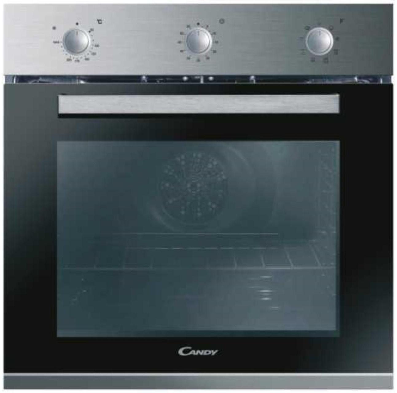Духовой шкаф Candy FCP612XL/E1, электрический, 2100 Вт, 70 л, 8 режимов, нержавеющая сталь