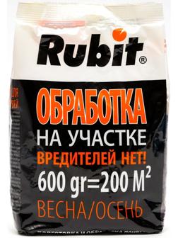 Средство от садовых вредителей Rubit, 600 г