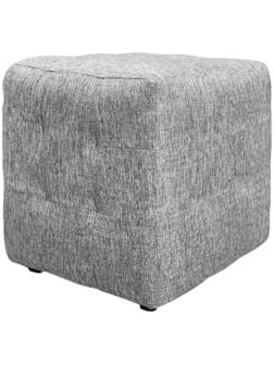 Пуф ткань рогожка ASH