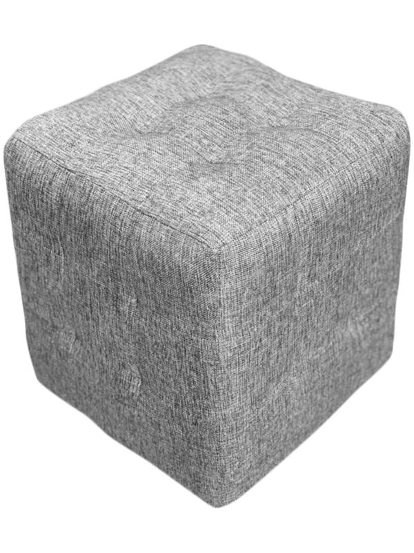 Пуф ткань рогожка ASH