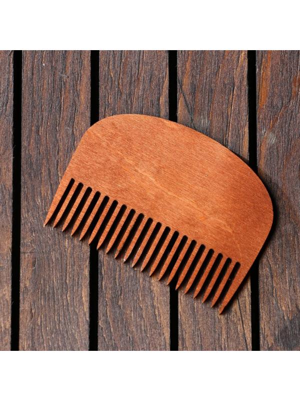 Расческа для бороды Beard, 7,3 х 5,4 см