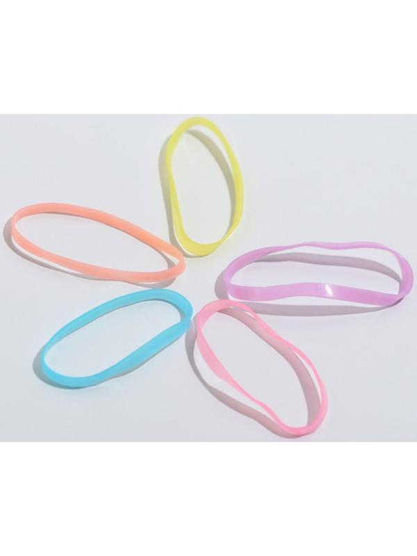 Резинки для волос силиконовые «Единорог», 50 шт.