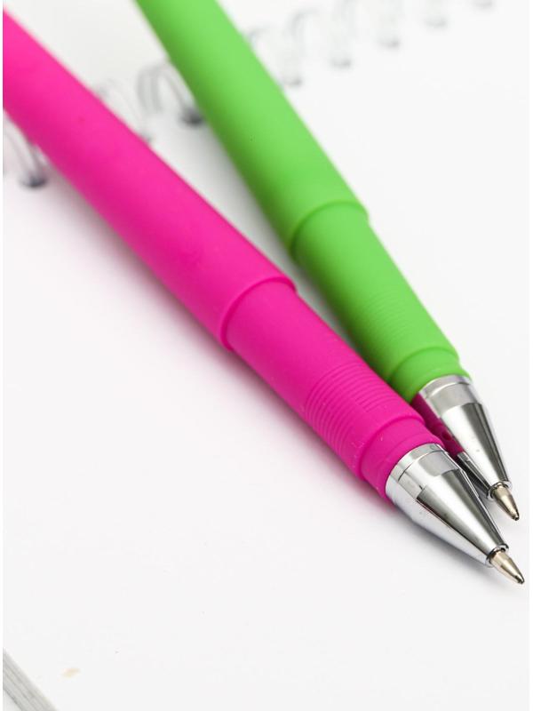 Ручка гелевая черная «Авокадо-кедавра» 2 шт.