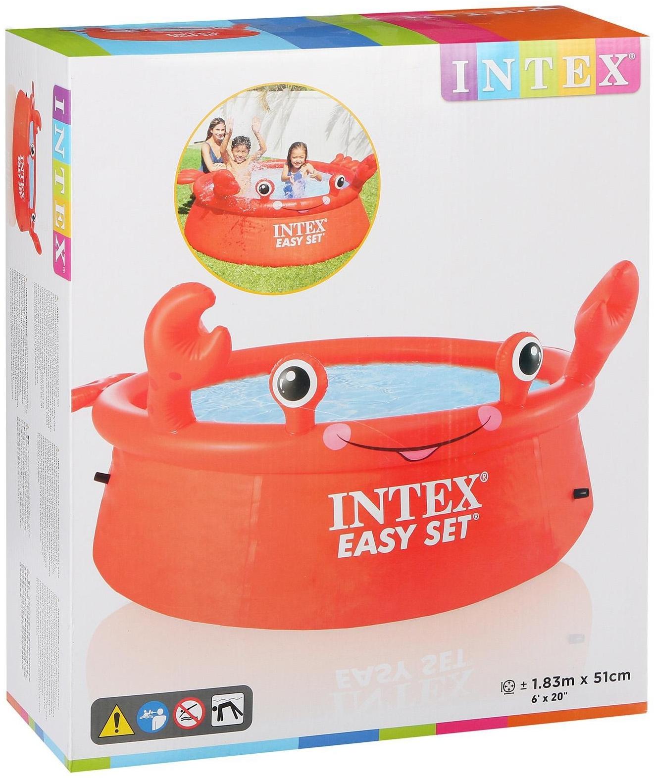 Бассейн надувной Easy Set, 183 х 51 см, 26100NP INTEX