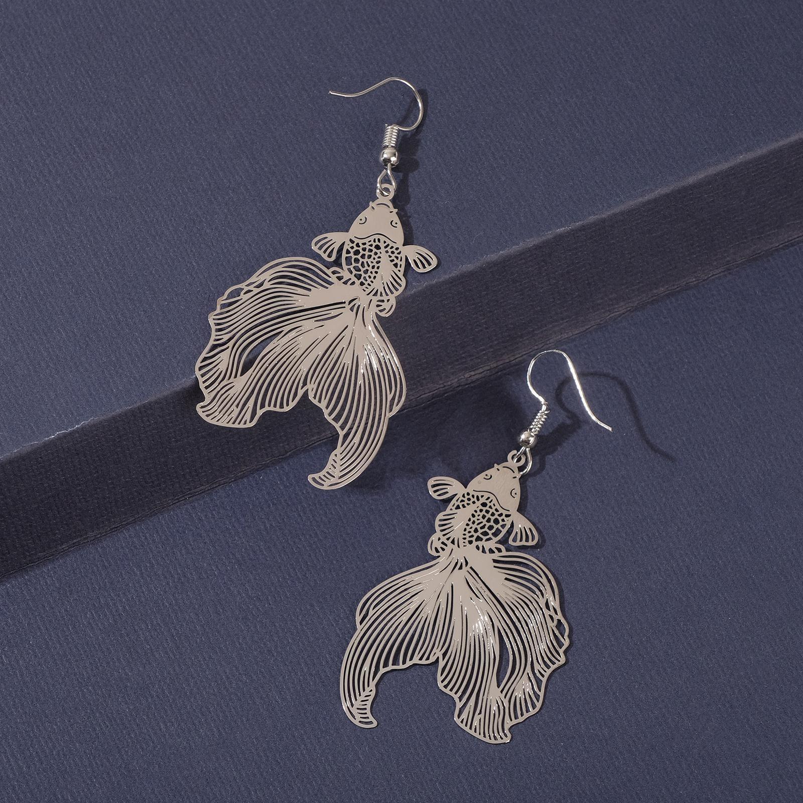 Серьги металл 